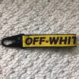 Off White Keychain - Custom